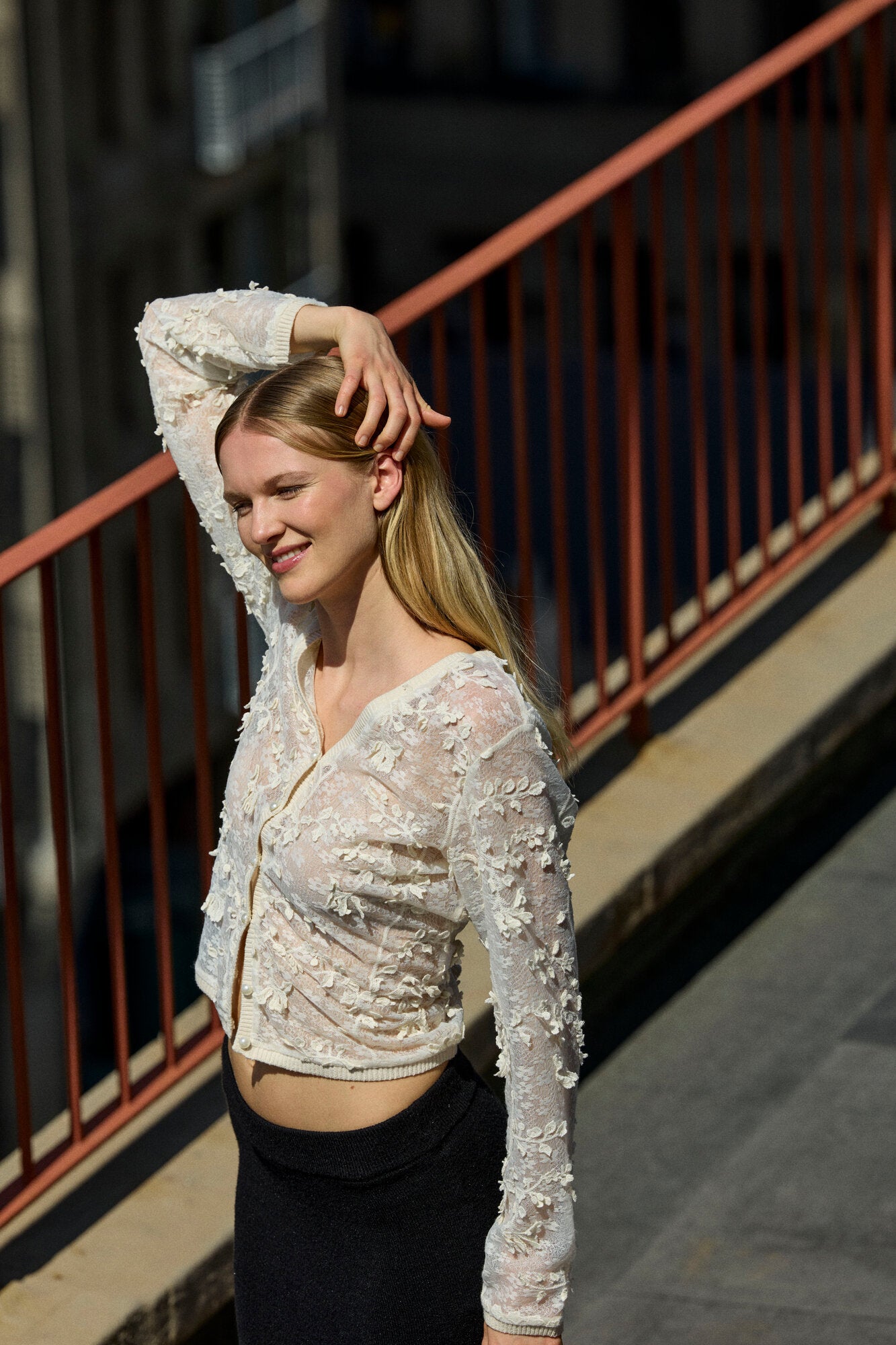 Vijulietta cardigan - Birch